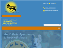 Tablet Screenshot of nuprosupplements.com